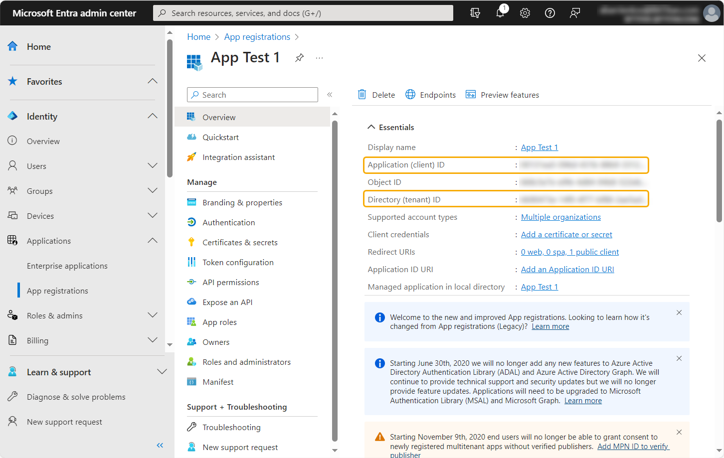 Authentication Settings