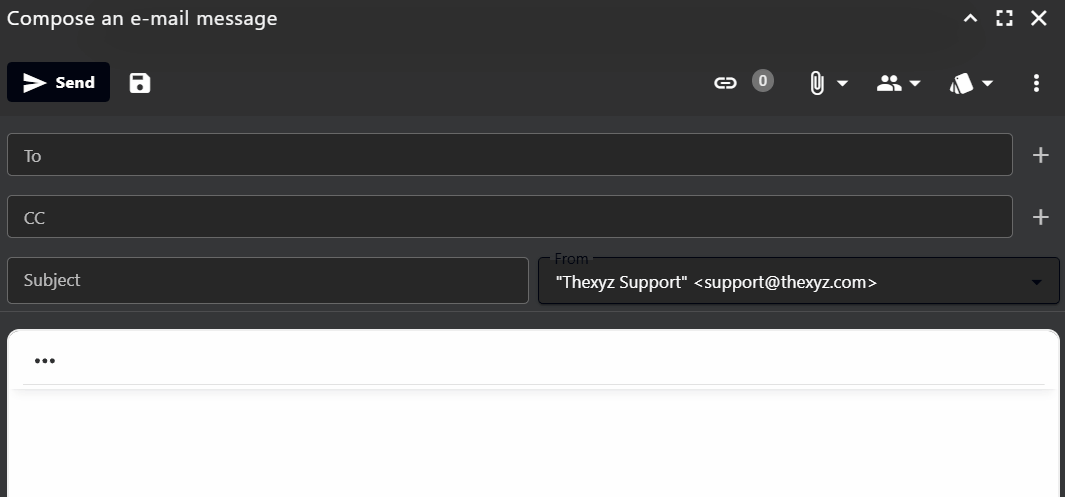 Send as alias in webmail