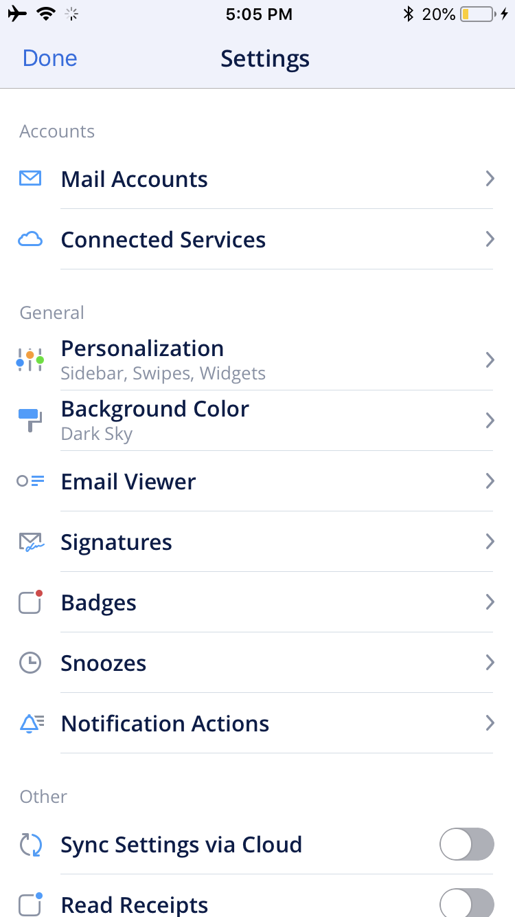 Spark iOS setup