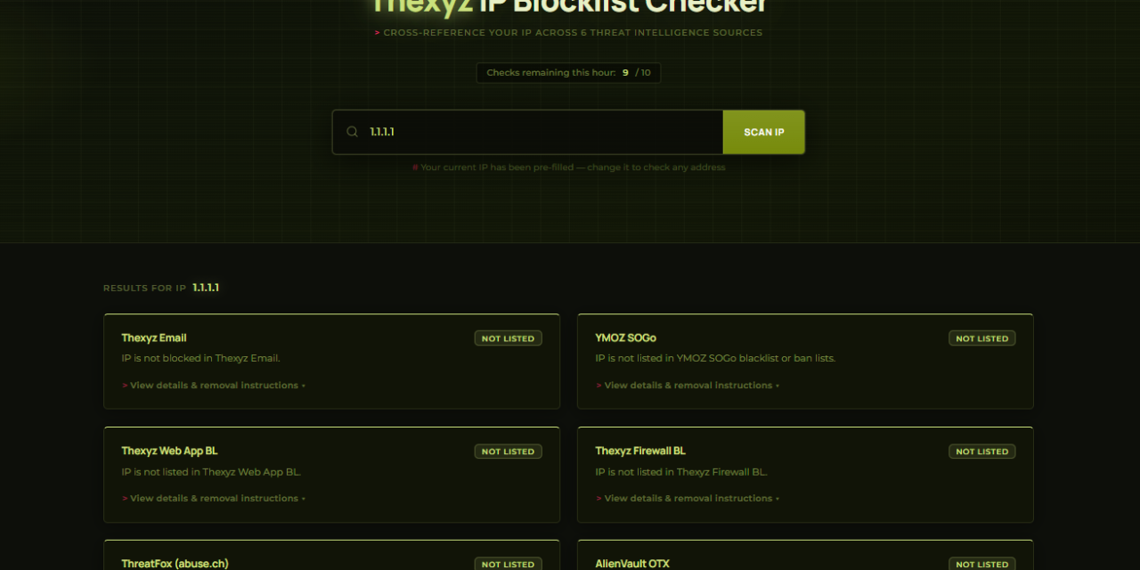 Locked Out? How to Use Thexyz’s New IP Checker to Unblock Your Connection