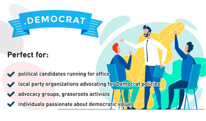 The .DEMOCRAT domain name