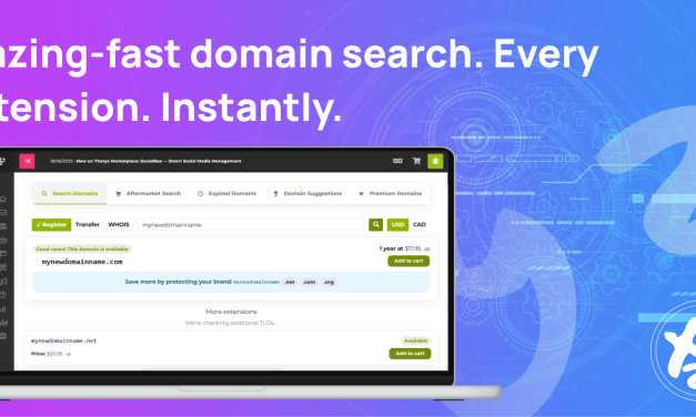 Thexyz Launches Lightning-Fast Domain Search + Domain Tools
