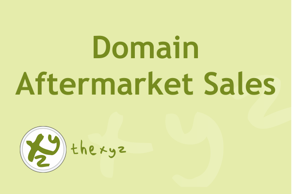 Highest domain aftermarket sales to date for various TLDs