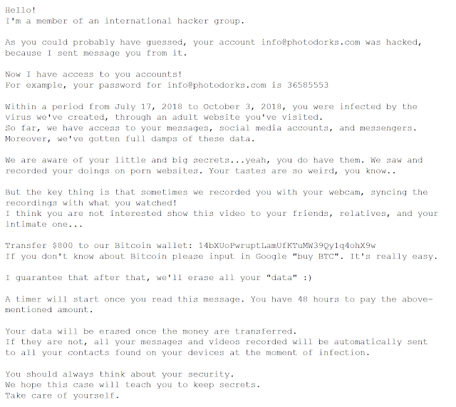 Sextortion Scam Email Campaign Has Netted 143k In Bitcoin Thexyz Blog - nightmare foxx on twitter just got an email from verizon if you or your parents have a phone or internet plan through them they are giving out 500 robux gift cards for