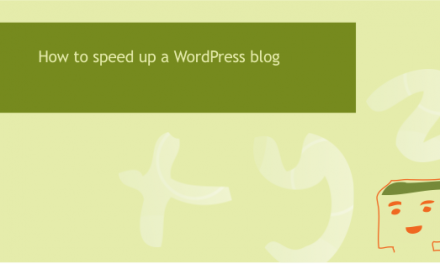 10 ways to speed up a WordPress blog