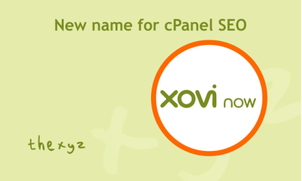 XOVI NOW is the new name for cPanel SEO