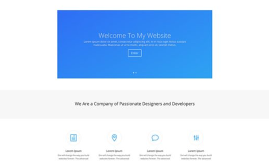 Simple Landing Page