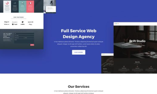 Web Agency Landing Page