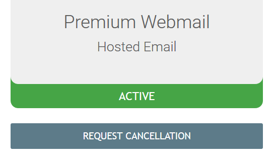 Request to cancel