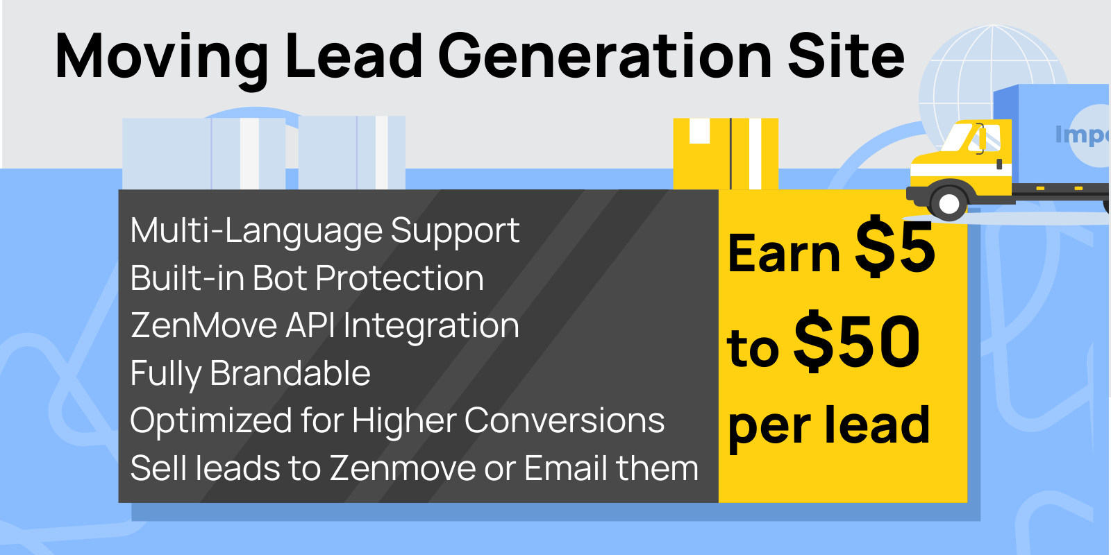 ZenMove Lead Generation Site